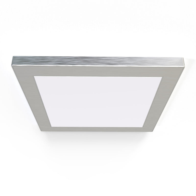 Upside down under cabinet light with magnetic cover, square shape