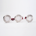 2.7W Natural White Cabinet Light – Brushed Nickel (set of 3)