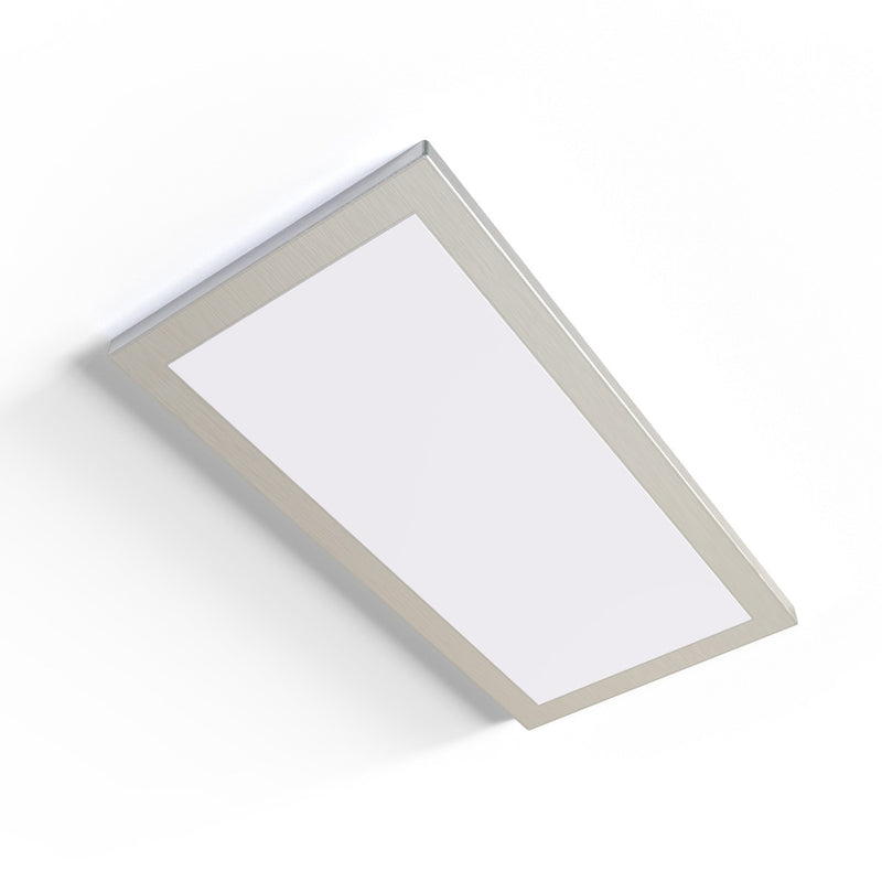Under-cabinet light with a magnetic frame, rectangular.