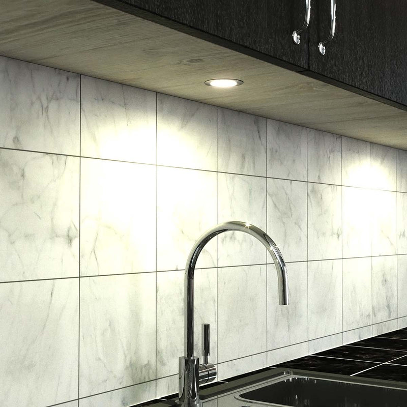 LED Recessed Under Cupboard Light Under Cabinet -Natural White
