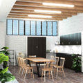 Kitchen interior design with LED Battens and Recessed Under Cupboard Light