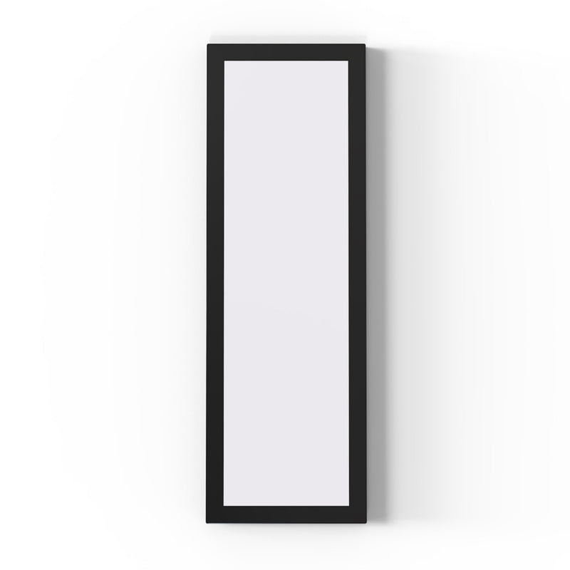 Extra long 300x100mm under cabinet light with a magnetic cover and black bezel.