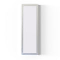 300mm x 100mm under cabinet light with magnetic cover and silver bezel.