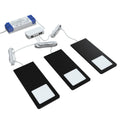 3 X Black Recti Superslim 5w LED Cabinet Light Includes LED Driver - Main Image