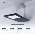 3 X Black Recti Superslim 5w LED Cabinet Light Includes LED Driver - Infographics 8