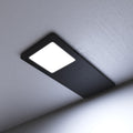 black LED CCT under cabinet light - cool white light