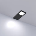LED black CCT cabinet light - natural white light