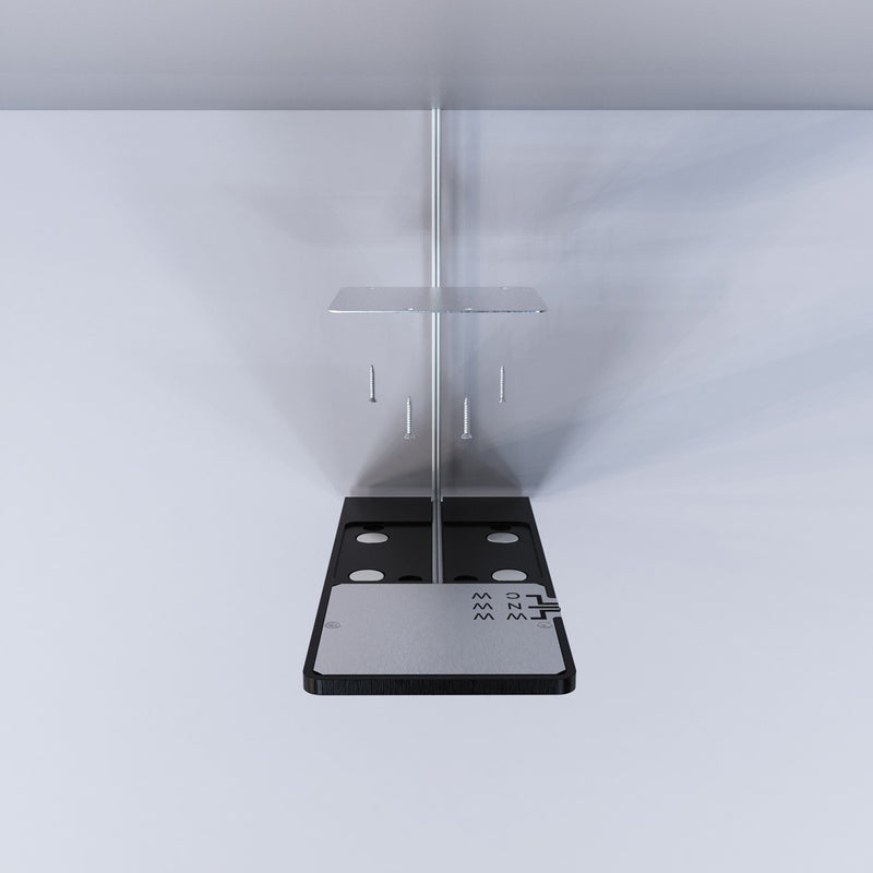 installation breakdown of a CCT LED black cabinet light