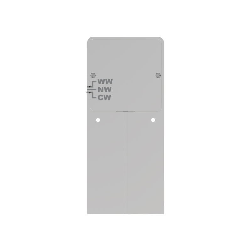 back of a slimline LED cabinet light