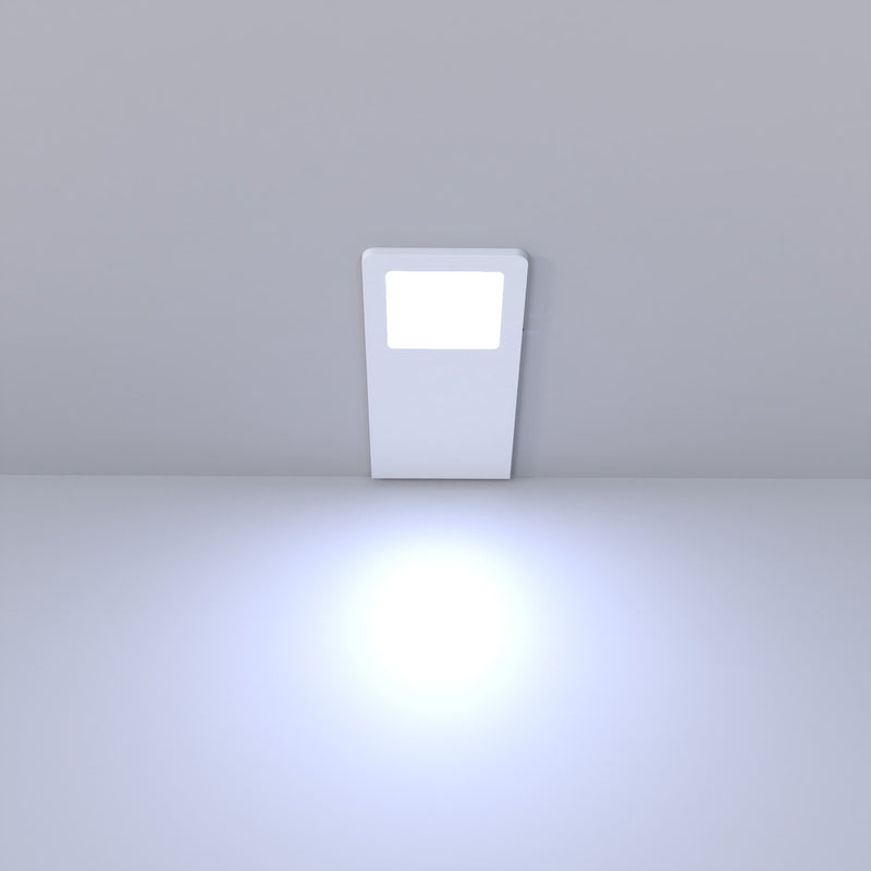 matte white LED CCT cabinet light - cool white light