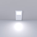 matte white LED CCT cabinet light - natural white light