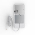 back of a matte white CCT LED cabinet light