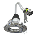 Recessed GU10 Downlight In a Polished Chrome Finish