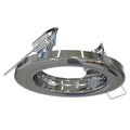 Recessed GU10 Downlight In a Polished Chrome Finish