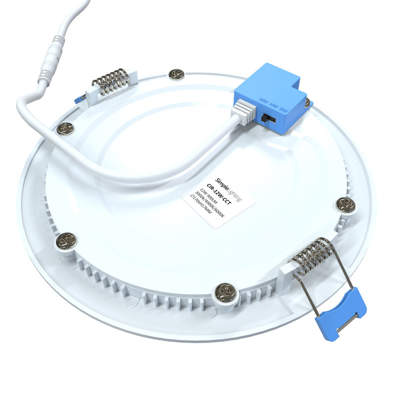 toggle switch of a 12w LED panel light