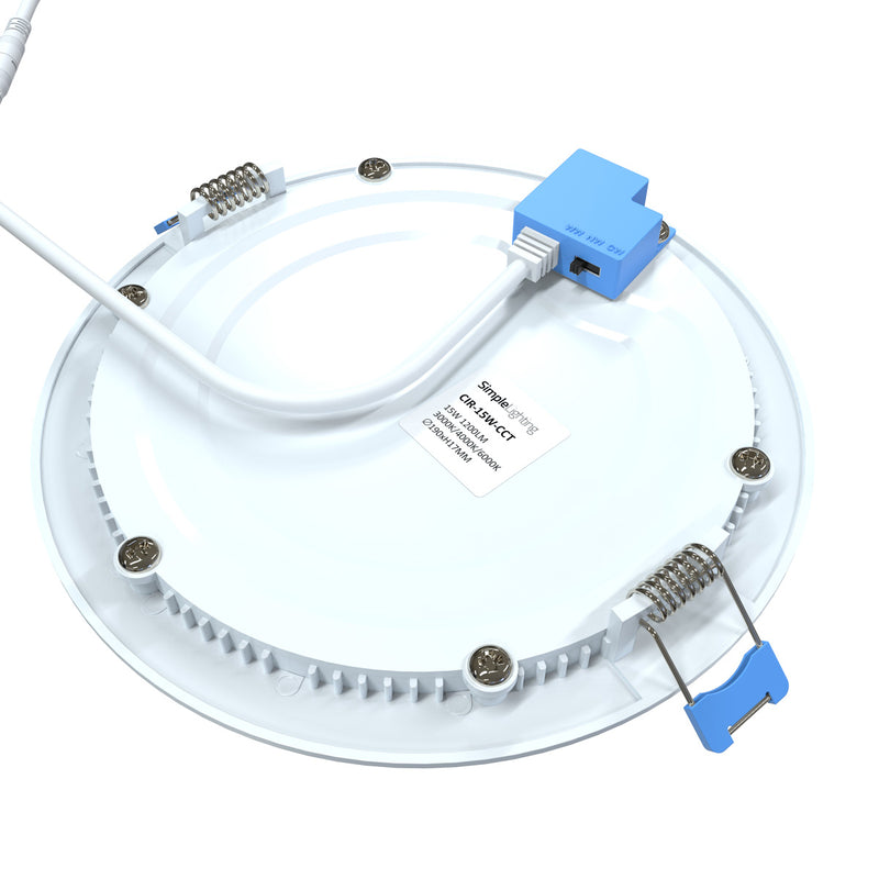 15w LED panel light with toggle switch