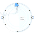 back of a 18w circular LED panel