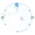 back of a 24w LED panel light