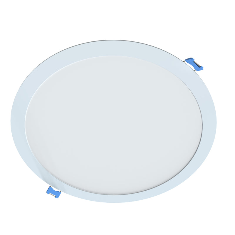 side of a 300mm circular LED panel