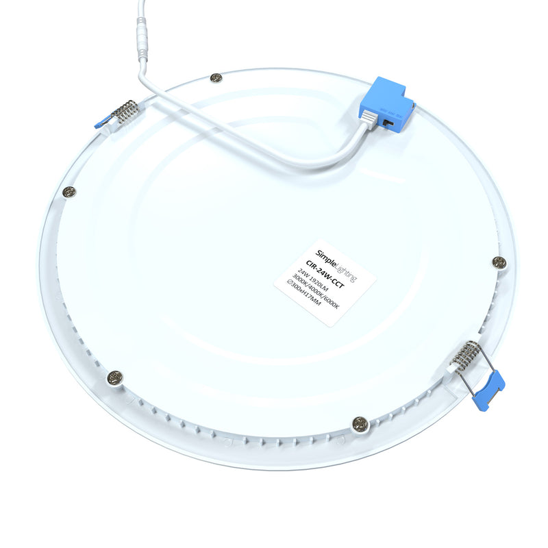 toggle switch of a 24w LED panel light