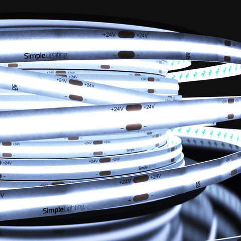 cool white COB strip light