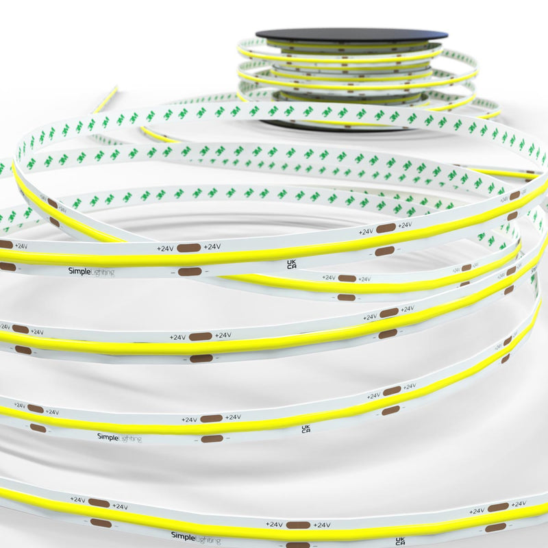 COB strip light without light