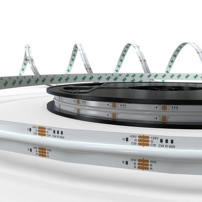 COB Dotless LED Strip Lighting, IP20, RGB+CCT (All Colours & Whites)