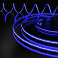 RGB LED tape light in blue