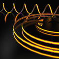 RGB LED tape light in orange