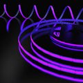 RGB LED tape light in indigo