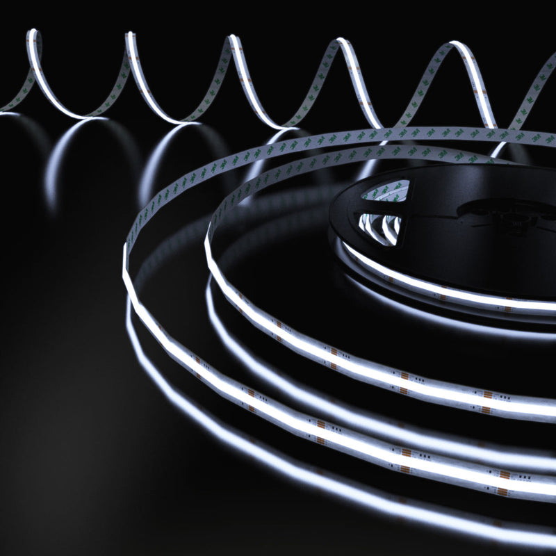 RGB LED tape light in white