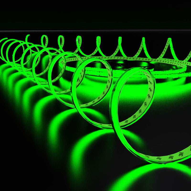 Green COB IP67 Tape Light