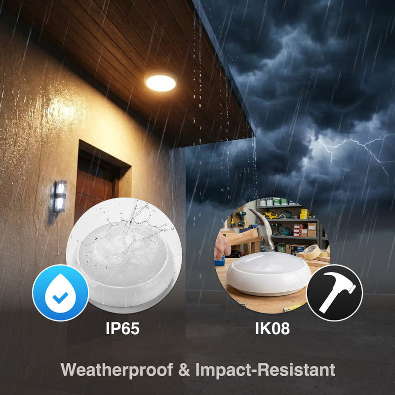 Image of an outdoor setting with bulkheads