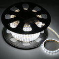 Roll of LED tape with cool white light