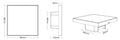 Wall Mounted, LED Controller, Mains Powered - For Dimming