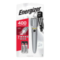 LED Handheld Torch - 400 Lumen Digital Focus, 3 Light Modes (2 x AA Batteries)