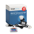 39.5mm, RGB IP67 LED Decking Light - Colour Changing with Eco Controller