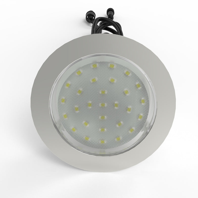80mm cool white LED deck light - front part