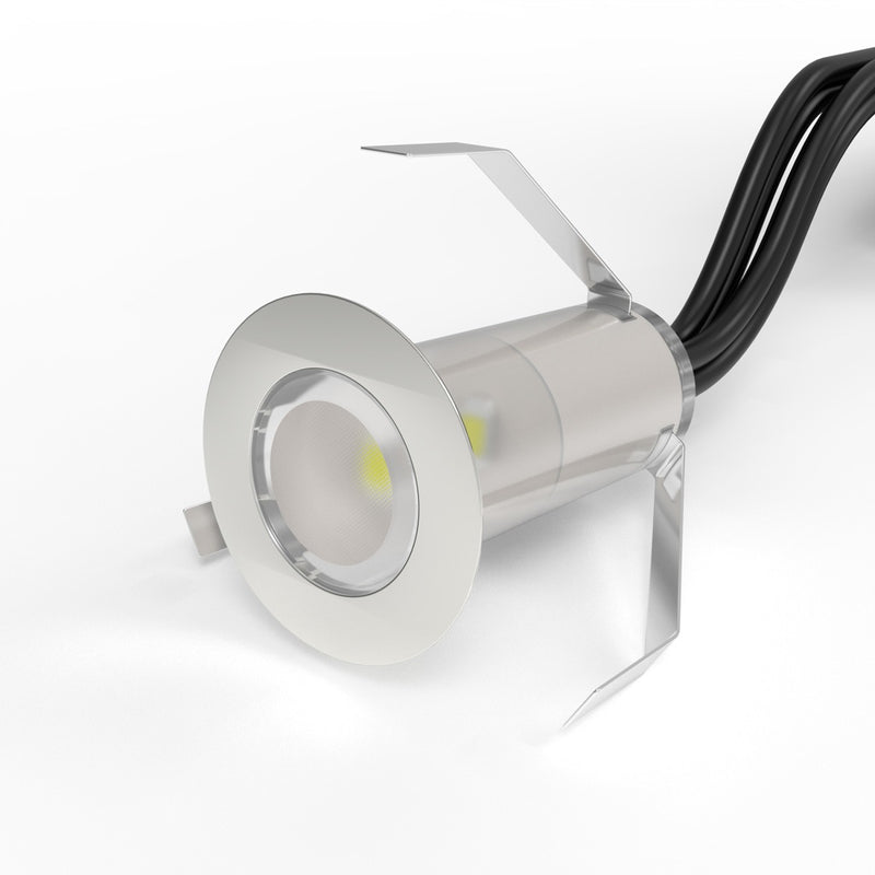 18mm, Mini IP67 LED Decking Light - Close Up