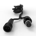 18mm, Mini IP67 LED Decking Light Blue - Back