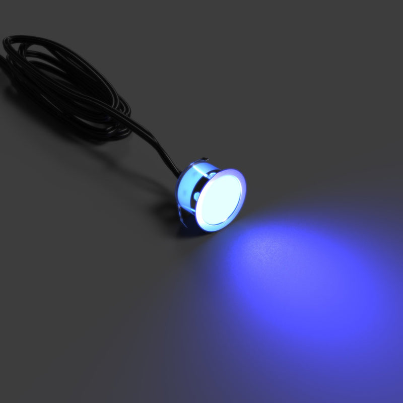 30mm, IP67 LED Decking Light - Blue 