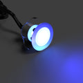 30mm, IP67 LED Decking Light - With Blue Light, Close Up