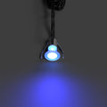 18mm, Mini IP67 LED Decking Light Blue - Mid Shot