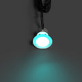 30mm, RGB IP67 LED Decking Light - Aqua