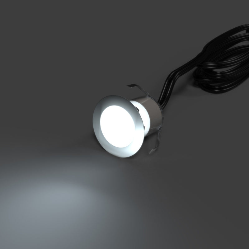 30mm LED Decking Light - Cool White Light