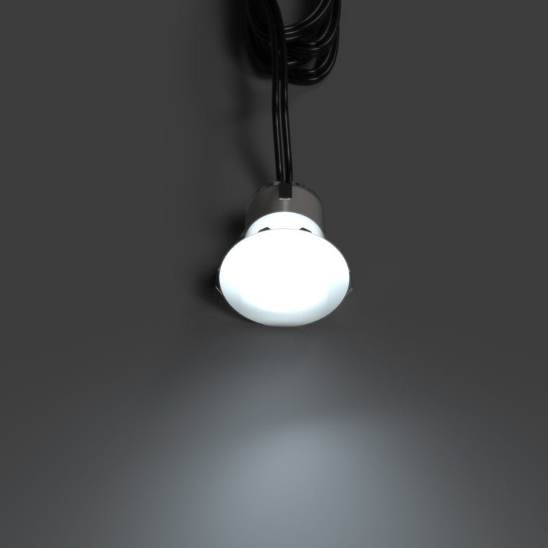 30mm, IP67 LED Decking Light - Cool White Light