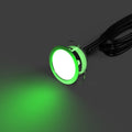 39.5mm, RGB IP67 LED Decking Light - Colour Changing - Green