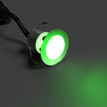 RGB 30mm LED Decking Light - Green
