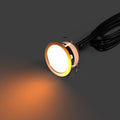 39.5mm, RGB IP67 LED Decking Light - Orange