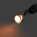 30mm, RGB IP67 LED Decking Light - Orange